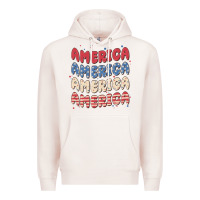 Pale Pink america Premium Hoodie - MaliasSmallBusiness