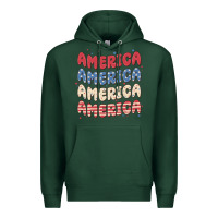 Sports Green america Premium Hoodie - MaliasSmallBusiness