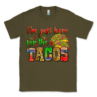 Army Green i'm just here for the tacos Classic Tee - Zillion Design Studio