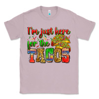Lilac i'm just here for the tacos Classic Tee - Zillion Design Studio
