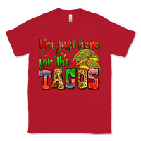 Red i'm just here for the tacos Classic Tee - Zillion Design Studio