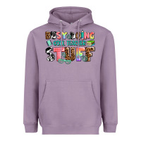 Lavender busy doing cool teacher stuff Heavyweight Hoodie - AdoDesignShop