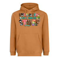 Busy Doing Cool Teacher Stuff Heavyweight Hoodie | Teevron