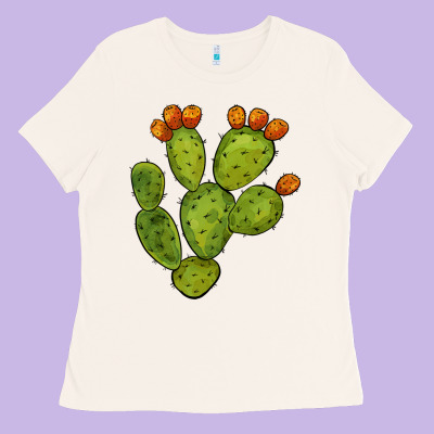 Cactus Ladies Tee Designed By Barkaloodesign
