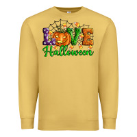 Antique Gold love halloween Premium Sweatshirt - Artiststas