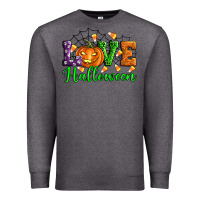 Charcoal Heather love halloween Premium Sweatshirt - Artiststas