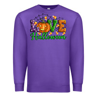 Purple love halloween Premium Sweatshirt - Artiststas