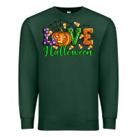 Sports Green love halloween Premium Sweatshirt - Artiststas