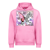 Fuchsia Pink bible verse Urban Hoodie - MaliasSmallBusiness