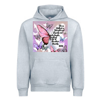 Heather Grey bible verse Urban Hoodie - MaliasSmallBusiness