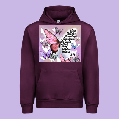 Bible Verse Urban Hoodie Designed By Maliassmallbusiness