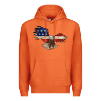 Carrot 4th july eagle Premium Hoodie - MaliasSmallBusiness
