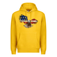 Lemon 4th july eagle Premium Hoodie - MaliasSmallBusiness