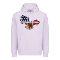 Lilac 4th july eagle Premium Hoodie - MaliasSmallBusiness