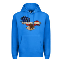 True Royal 4th july eagle Premium Hoodie - MaliasSmallBusiness