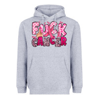 Heather Grey fuck cancer Heavyweight Hoodie - JahusDesignShop