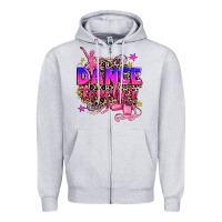 Heather Grey dance teacher Zipper Hoodie - Zillion Design Studio