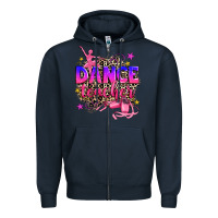 Navy dance teacher Zipper Hoodie - Zillion Design Studio