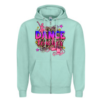 Seafoam dance teacher Zipper Hoodie - Zillion Design Studio