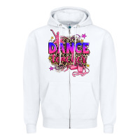 White dance teacher Zipper Hoodie - Zillion Design Studio