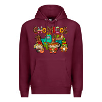 Burgundy gnomigos Premium Hoodie - AdoDesignShop