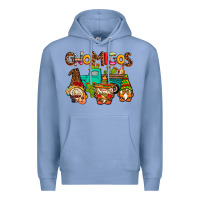 Colony Blue gnomigos Premium Hoodie - AdoDesignShop