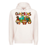 Pale Pink gnomigos Premium Hoodie - AdoDesignShop