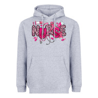 Heather Grey breast cancer nurse Heavyweight Hoodie - JahusDesignShop