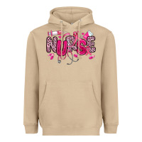 Breast Cancer Nurse Heavyweight Hoodie | Teevron