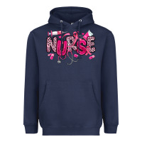 Navy breast cancer nurse Heavyweight Hoodie - JahusDesignShop
