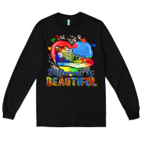 Black different is beautiful Long Sleeve Tee - Zillion Design Studio