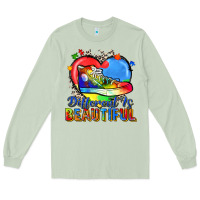 Matcha different is beautiful Long Sleeve Tee - Zillion Design Studio