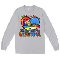 Moon Dust different is beautiful Long Sleeve Tee - Zillion Design Studio