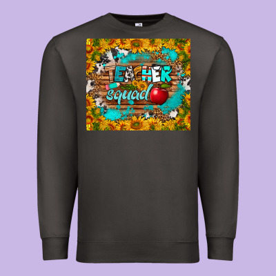 Teacher Squad Tumbler Premium Sweatshirt Designed By Bundleandbundleshop