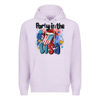Lilac party in the usa Premium Hoodie - MaliasSmallBusiness