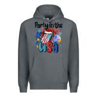 Rock party in the usa Premium Hoodie - MaliasSmallBusiness