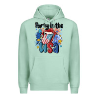 Seafoam party in the usa Premium Hoodie - MaliasSmallBusiness
