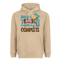 Mushroom being a teacher makes my life complate Heavyweight Hoodie - AdoDesignShop