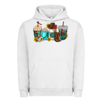 Pigment Lunar Rock western coffee cups Urban Hoodie - NancyCooperArtShop