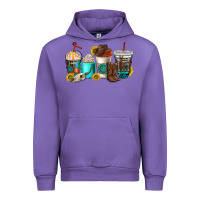 Tulip western coffee cups Urban Hoodie - NancyCooperArtShop