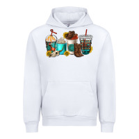 White western coffee cups Urban Hoodie - NancyCooperArtShop