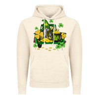 Vintage Artic st patricks truck and gnome Vintage Hoodie - AdoDesignShop