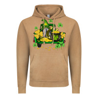 Vintage Camel st patricks truck and gnome Vintage Hoodie - AdoDesignShop