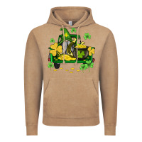 Vintage Coffee st patricks truck and gnome Vintage Hoodie - AdoDesignShop