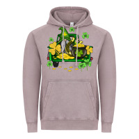 Vintage Zinc st patricks truck and gnome Vintage Hoodie - AdoDesignShop