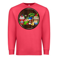 Cardinal dominican republic coasters Premium Sweatshirt - AdoDesignShop