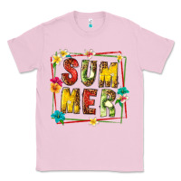 Bubblegum Pink summer with fruit Classic Tee - texasbilliewilder