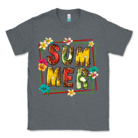 Charcoal Heather summer with fruit Classic Tee - texasbilliewilder