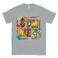Heather Grey summer with fruit Classic Tee - texasbilliewilder