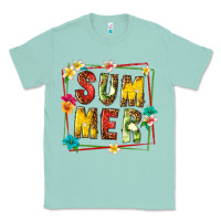 Seafoam summer with fruit Classic Tee - texasbilliewilder